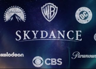 Skydance створює нову медіаімперію: що буде з Warner Bros і Paramount Логотипи Skydance, Paramount, Warner Bros, DC і CBS на спільному промо-зображенні