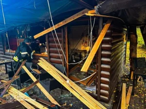 Russian strike on a park in the Kharkiv region: three people killed