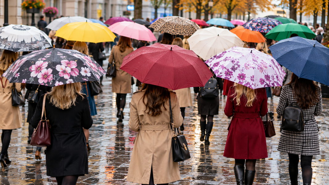 47b4a55a-0d91-4aca-997f-7adae0a293d4 Many women with colourful umbrellas