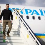 Zelenskyy has arrived in the UK for talks on air defence and missiles
