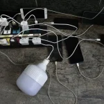 Widespread power cut in Kyiv following a massive explosion