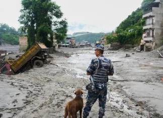 Floods in Nepal have swept away houses and bridges: people are missing Severe flooding in Nepal: people missing and widespread destruction