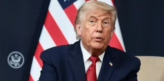 Trump struck a deal with Putin following calls for Ukraine to halt its attacks on Russian oil refineries US President Donald Trump against the backdrop of the American flag