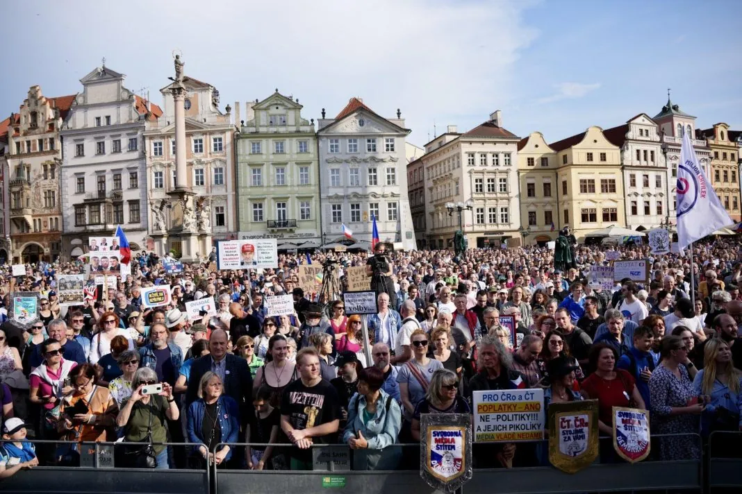 Протести в Чехії: журналісти оголосили страйк