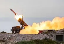 Пускова установка американського зенітного ракетного комплексу Patriot