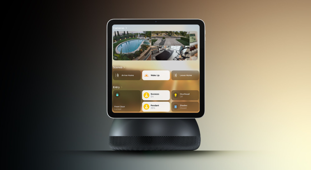 Apple Home Hub Новий домашній хаб Apple із дисплеєм та Siri AI — концепт пристрою