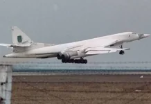 Прилуки стали першою базою Ту-160 — тепер місто зруйнували ракети Х-101 Стратегічний бомбардувальник Ту-160 під час зльоту