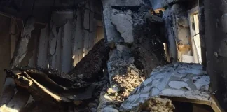 Компанія Dline заявила про руйнування дата-центру в Києві Зруйноване приміщення з обгорілими стінами