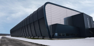 The Yandex data centre in Kaluga — a data processing centre which, according to reports in the Russian media, came under attack by drones on 9 October 2026.