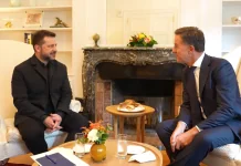 Президент України Володимир Зеленський та генеральний секретар НАТО Марк Рютте