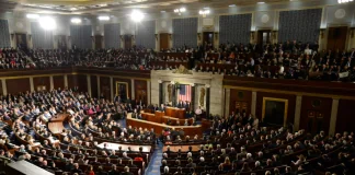 У Конгресі США внесли законопроєкт проти імпорту російського дизеля Зала засідань Палати представників Конгресу США