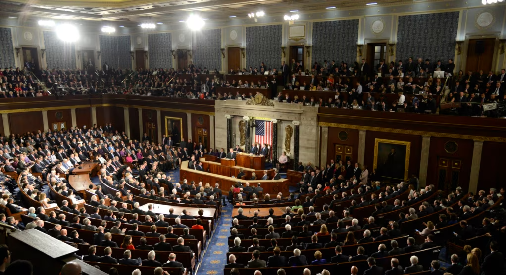 US Congress The Chamber of the US House of Representatives