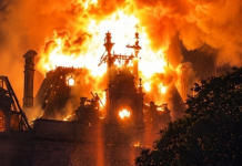 France in flames: protesters set fire to Limoges Town Hall A historic tragedy in France: Limoges Town Hall ablaze