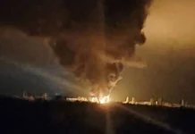Атака на місто Серпухов Московської області.