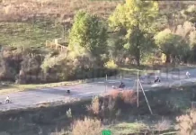 З Олешок могли вийти десятки людей: у мережі з’явилися кадри Люди змогли залишати окуповані Олешки