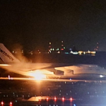 Український Ан-124 «Руслан» загорівся під час посадки в Японії