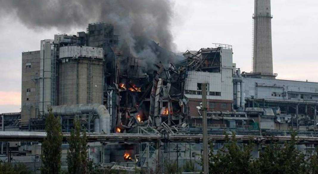 Пошкоджена Київська ТЕЦ після російського ракетного удар
