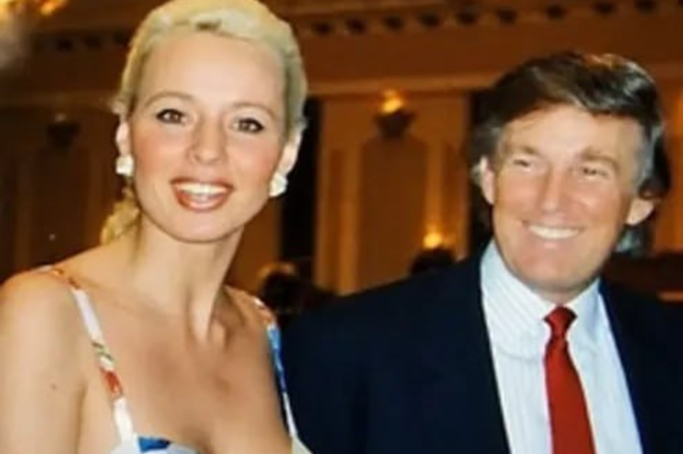 Беатріс Койль Дональд Трамп і швейцарська модель Беатріс Койль на архівному фото 1993 року