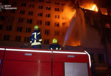 Russians have struck a business centre in Odesa: the building has caught fire and one person has been injured Fire at a business centre in Odessa following the Russian attack on Odessa following the Russian attack
