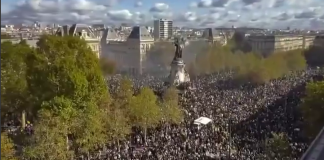 «France is ablaze»: Trump blamed immigration for the mass riots and called for the borders to be closed Thousands of people gathered in Place de la République in Paris, near the statue of Marianne, during a mass demonstration.