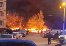 Воронеж під масованою атакою дронів: що відомо Пожежа у Воронежі