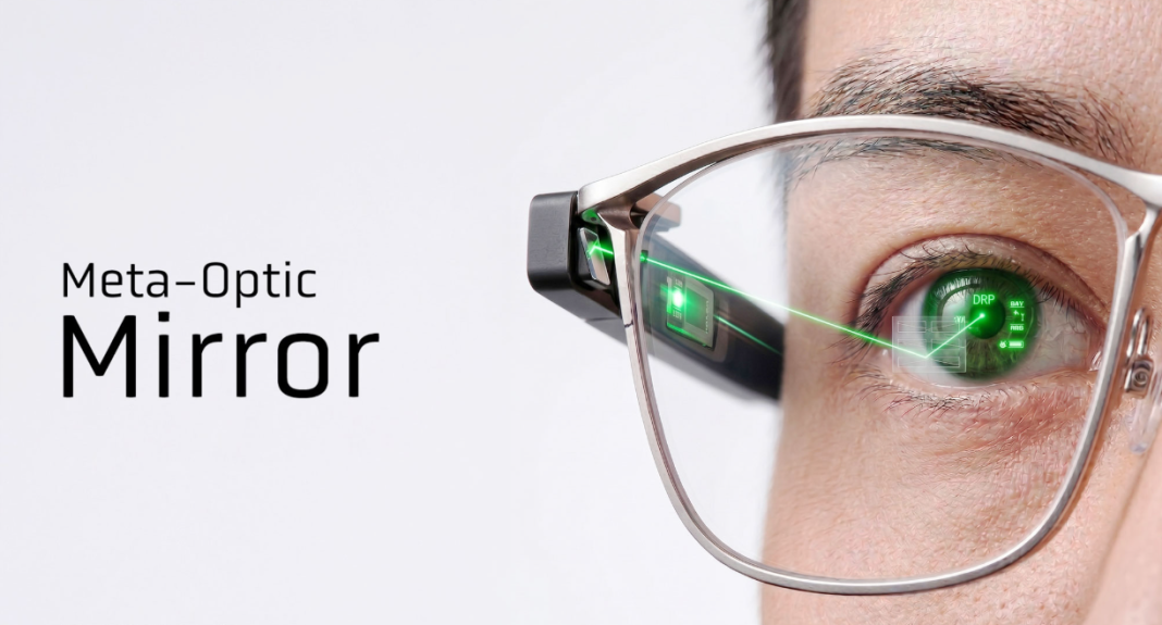 Окуляри TDK Окуляри TDK з технологією Meta-Optic Mirror для проєкції зображення прямо на сітківку