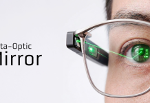 No more need for a screen: glasses that project images directly onto the retina have been unveiled in Japan TDK glasses featuring Meta-Optic Mirror technology for projecting images directly onto the retina
