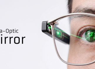 Окуляри TDK з технологією Meta-Optic Mirror для проєкції зображення прямо на сітківку