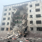 Russia has carried out an air strike on Sloviansk: 7 people have been injured and high-rise blocks have been destroyed