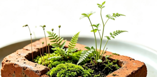In China, young people have started «growing» bricks instead of keeping pets An old brick, covered in thick green moss, which is kept as an unusual pet.