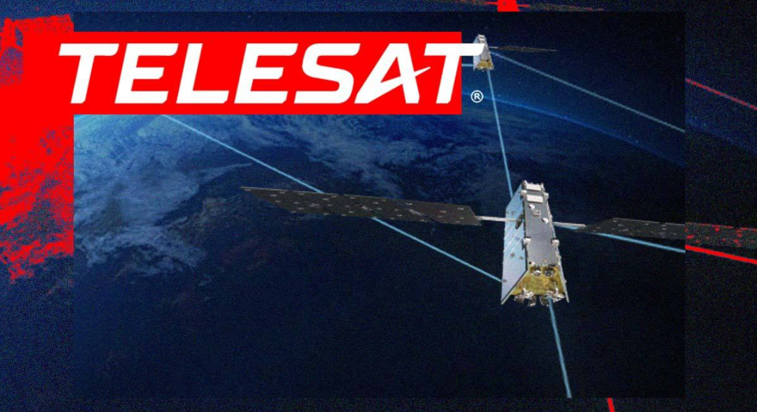 Telesat Satellites belonging to the Canadian company Telesat in Earth’s orbit — the Lightspeed network