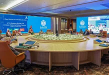 Іран прийме представників Пакту Мекки на тлі загрози ескалації Представники Саудівської Аравії, Туреччини та Пакистану за круглим столом під час засідання оборонного комітету в Ер-Ріяді.