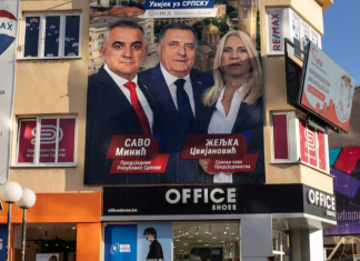 Bosnia chooses its future: the elections could determine the country’s path to the EU An election billboard in Bosnia and Herzegovina in the run-up to the 2026 general election