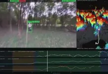 Без GPS і пілота: у США випробували незвичайний дрон Екран випробувань автономного дрона з відстеженням людини в лісі, тривимірною картою LiDAR та графіками польоту.