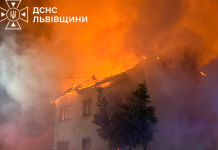 Пожежа житлового будинку в селі Муроване на Львівщині