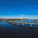 Plans are in place to install at least two mobile bridges across the Dnipro in Kyiv