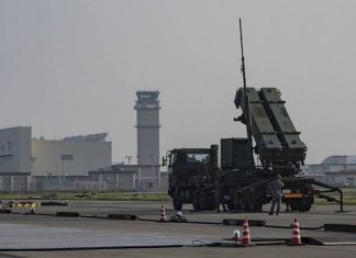 Patriot missiles from Japan: Tokyo prepares for a new defence decision A launch unit of the Patriot air defence missile system at a military airfield