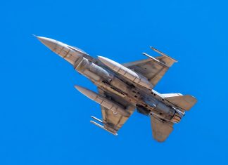 Finland is set to supply Ukraine with ammunition for the F-16 in the coming days An F-16 fighter jet in flight