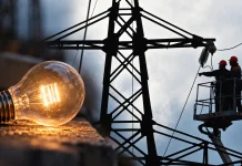 Large-scale power cut in Dnipro: over 200,000 households without electricity An illustration of widespread power cuts in Dnipro