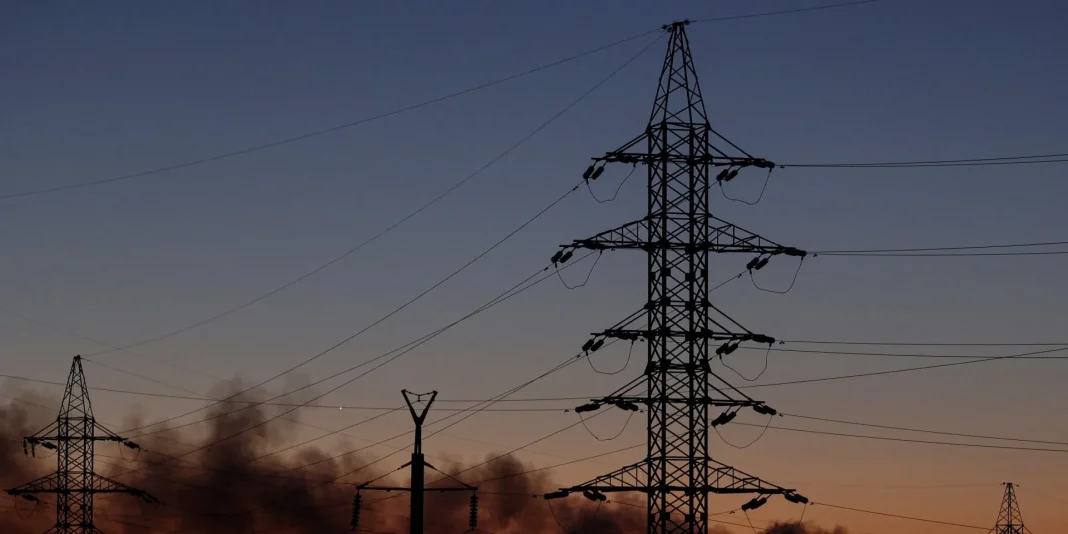 Energy infrastructure following the Russian attack in the Zhytomyr region