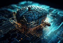 AI поглинає трильйони: чи встигне він окупитися до того, як закінчаться гроші Зображення людського мозку на електронній платі як символ штучного інтелекту