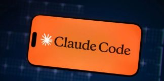 Anthropic has banned prolonged cruelty towards its models The logo and the ‘Claude Code’ lettering on the phone