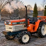 First frosts: why does the engine of a Japanese mini-tractor smoke after a cold start?