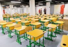 Not everyone will be allowed into shelters in schools and nurseries: new rules from the Cabinet of Ministers A school shelter equipped with desks and chairs for children to study in during an air-raid alert.