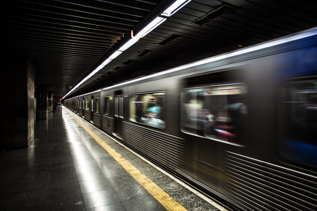 metro Power was cut off in Kyiv following a Russian strike on an electrical substation