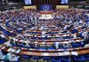 ПАРЄ заявила, що нова Держдума РФ не може вважатися легітимною Панорамний вигляд зали засідань Парламентської асамблеї Ради Європи з делегатами за столами
