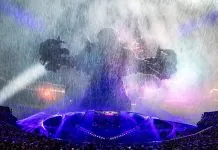 Metallica виступає під час відкриття резиденції Life Burns Faster у Sphere в Лас-Вегасі