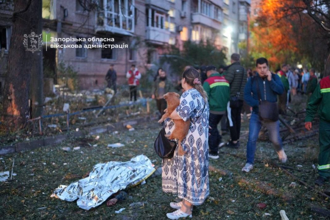 photo_2026-10-09_07-30-31 The aftermath of the Russian shelling of Zaporizhzhia on 9 October 2026