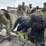 The death toll in Zaporizhzhia has risen to 17 following the Russian strike: three children are among the victims