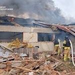 Russia attacked warehouses in Zaporizhzhia: a fire engulfed 400 square metres